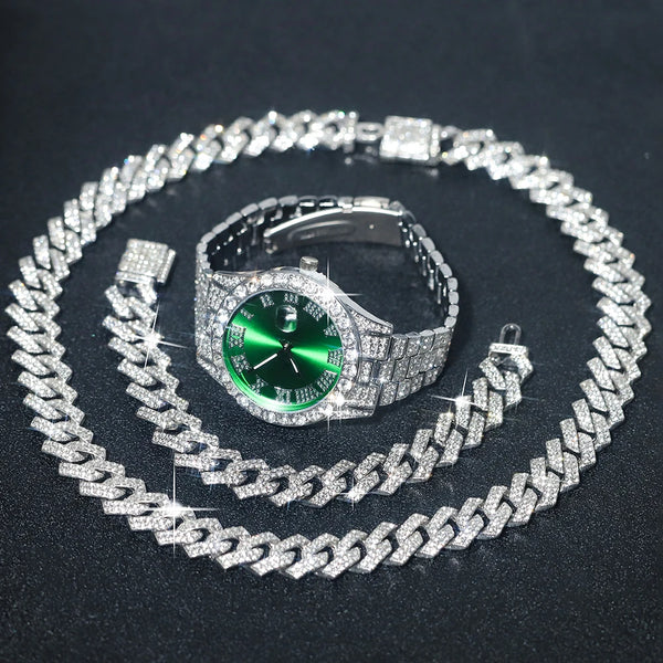 Elegant Silver Trio Set