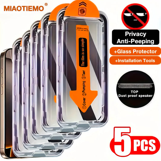 Privacy Shield Screen Protector - 5 pieces